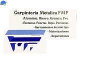 Carpinteria Metalica FMP